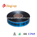 Customized printing underground detectable cable warning tape